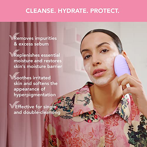 Detalle de FOREO LUNA Micro-Foam Cleanser 2.0 — Gel Nettoyant Visage végan et doux, 100 ml