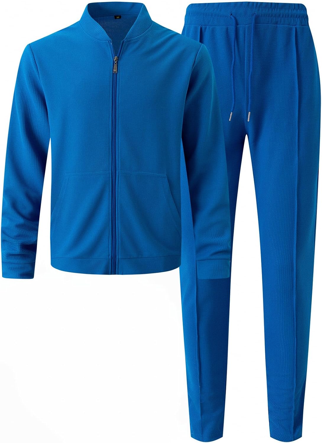 Thumbnail 1 de DONYKARRY Men's Tracksuits 2 Pieces: Lightweight Baseball Collar Sweatset