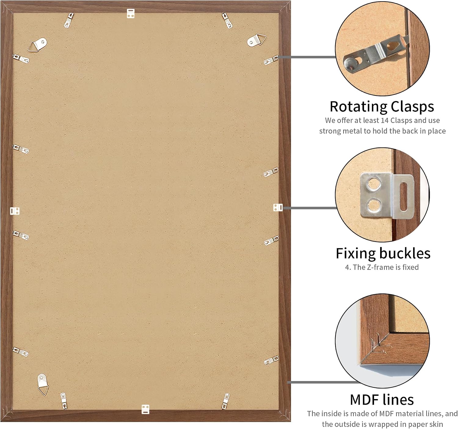 Detalle de YESKAY Picture Frames 20 x 30
