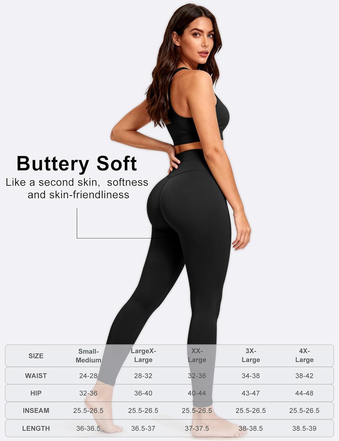 Thumbnail 6 de Bluemaple High Waisted Leggings for Women with Tummy Control