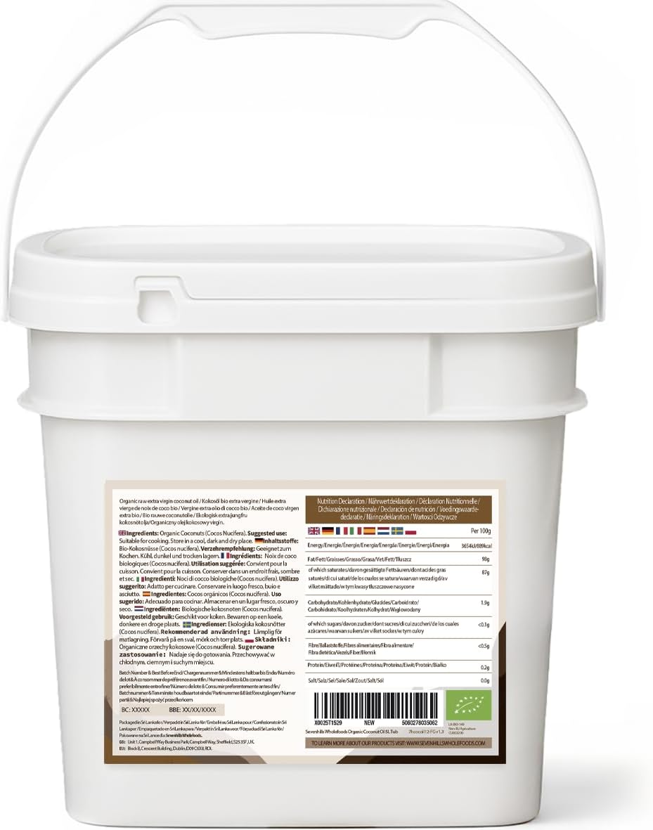 Thumbnail 5 de Sevenhills Wholefoods Huile de coco 5L đ„„