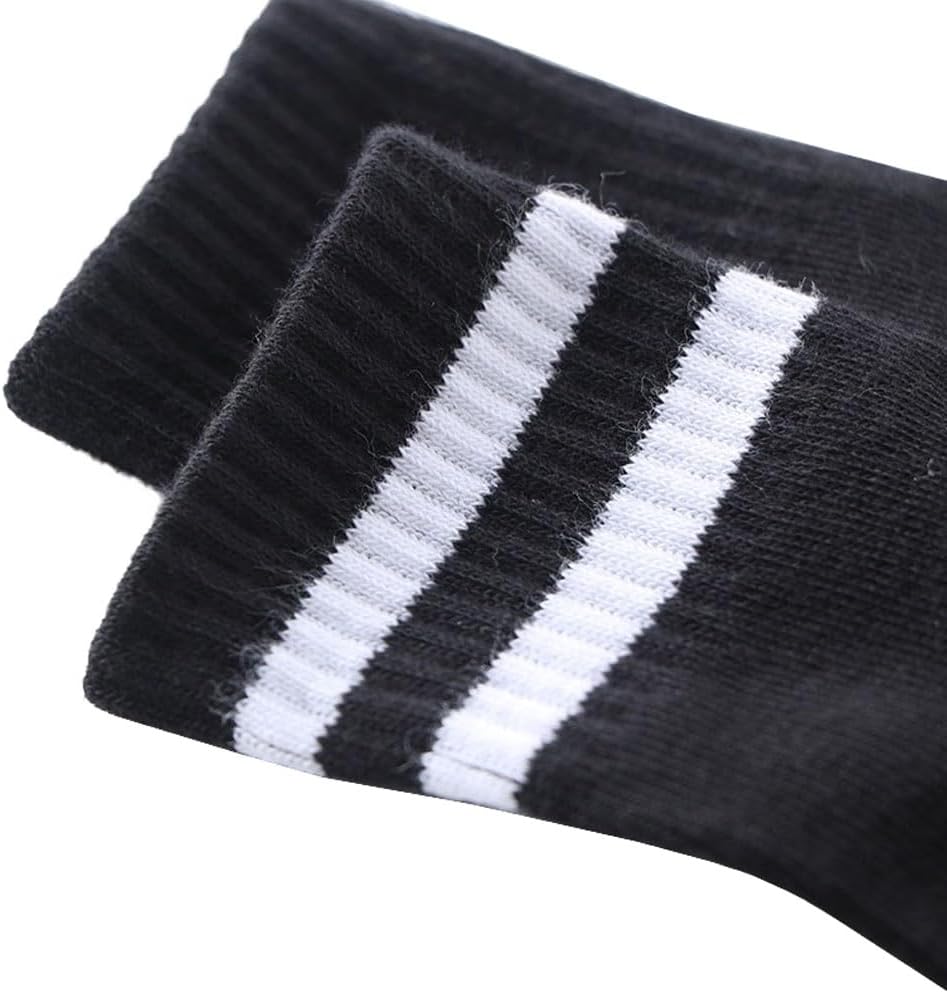 Detalle de FedMois 9 Pairs Kids Crew Socks – Cotton School & Sports Socks