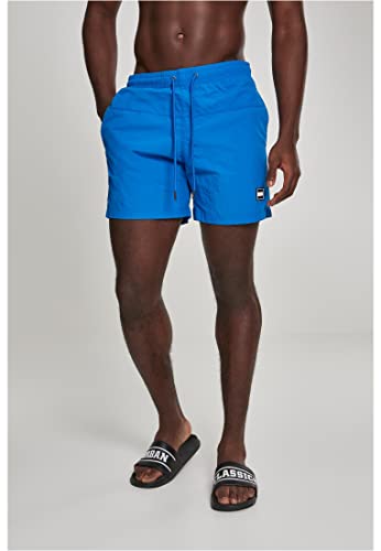 Thumbnail 4 de Urban Classics Block Swim Shorts da Uomo – Cobalt Blue, L