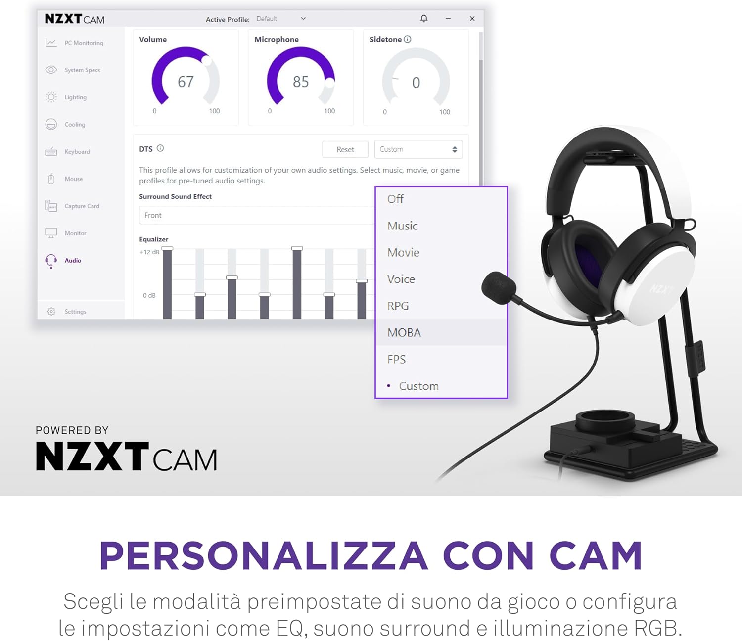 Thumbnail 6 de NZXT Relay SwitchMix cuffie da gioco