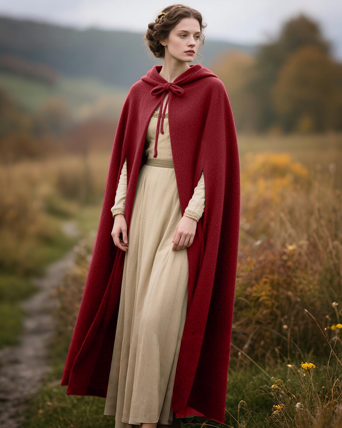 Thumbnail 5 de L'VOW Hooded Cloak, Polyester