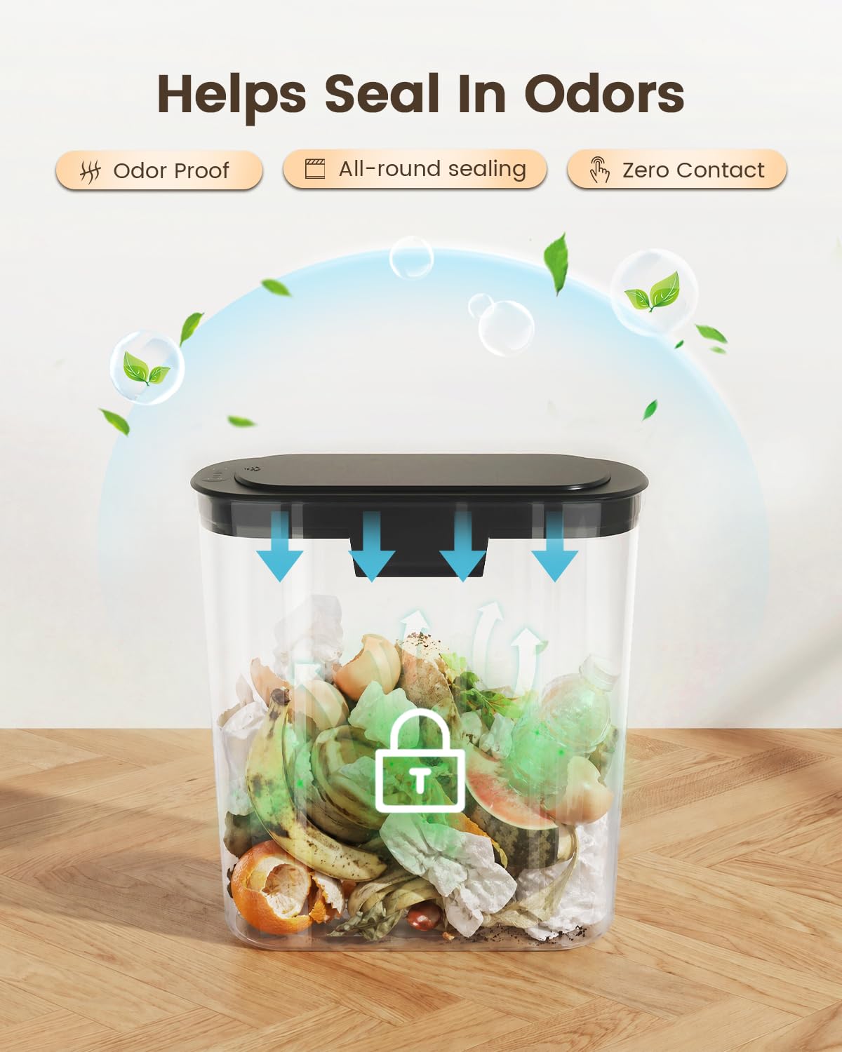 Thumbnail 4 de TIPGO 5-Gallon Motion Senor Trash Can ⚙