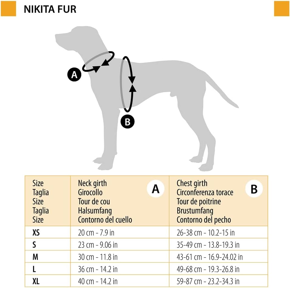 Detalle de Ferplast Nikita Fur XL harnais respirant pour chien (taupe) – sangle réglable et bord rembourré
