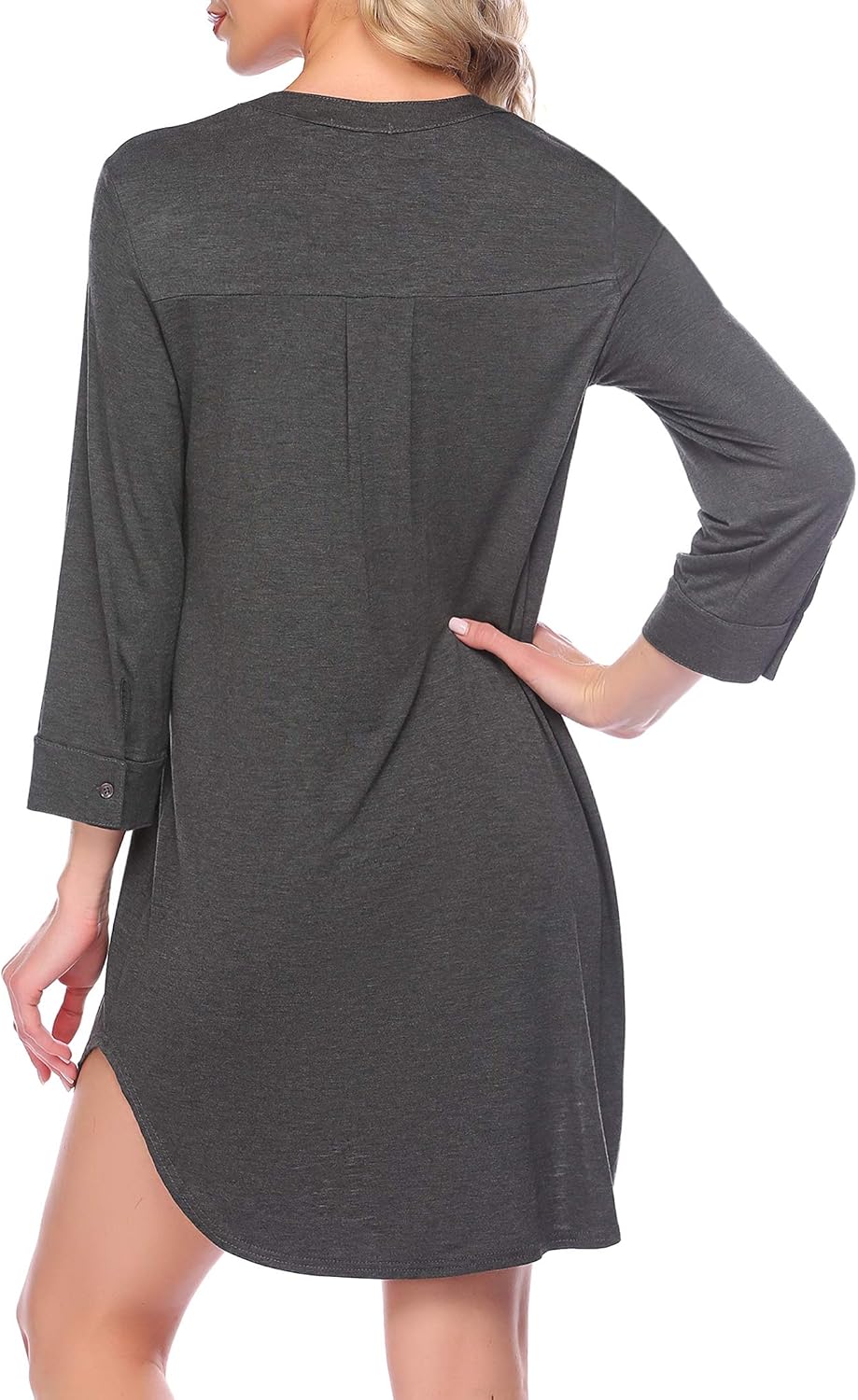 Detalle 2 de Ekouaer Women's Nightgown S-XXL