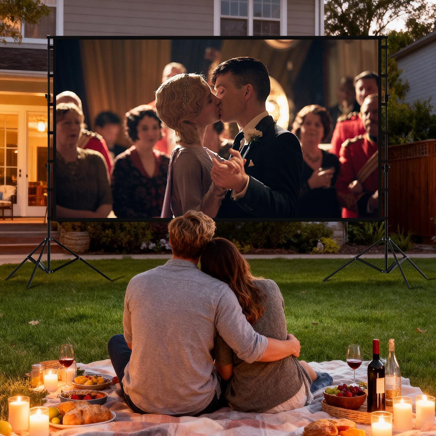 Thumbnail 3 de ACSTAB Projector Screen, 150-Inch