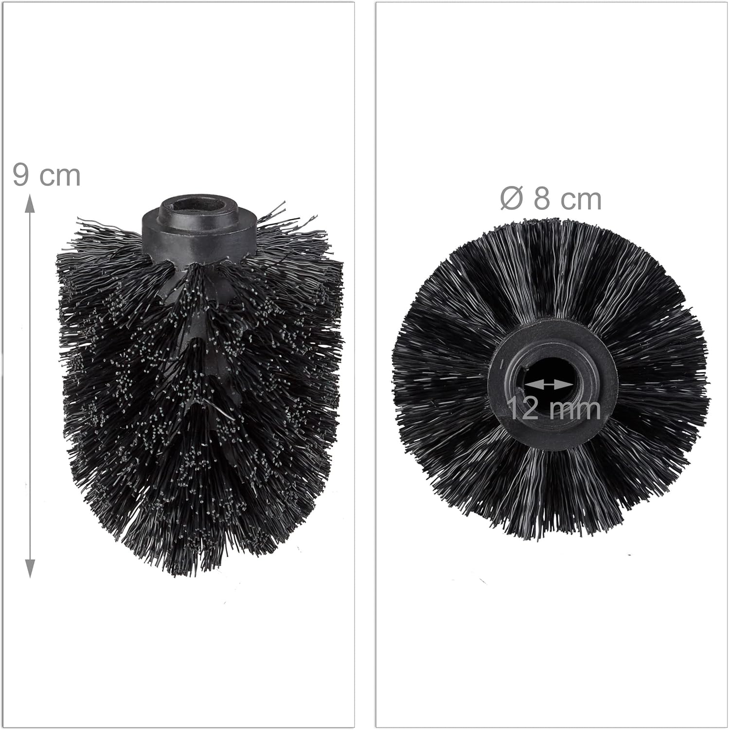 Detalle 2 de Relaxdays têtes de brosse WC, 5 pièces