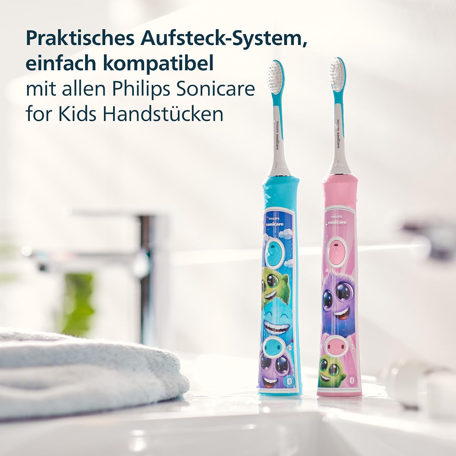 Thumbnail 6 de Philips Sonicare For Kids HX6042/90 Ersatzbürstenköpfe – 2er-Pack (7+)