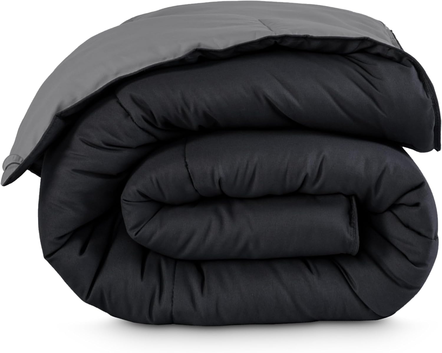 Detalle de Bare Home Twin/Twin XL Comforter: Reversible Colors, Goose Down Alternative, Ultra-Soft All Season Warmth