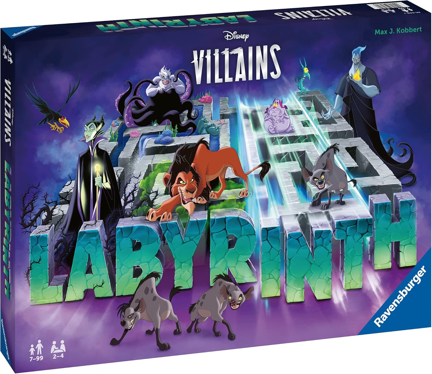 Thumbnail 3 de Ravensburger Le Grand Classique des Jeux de société – Labyrinthe Disney Villains (27271) – De 2 à 4 joueurs dès 7 ans