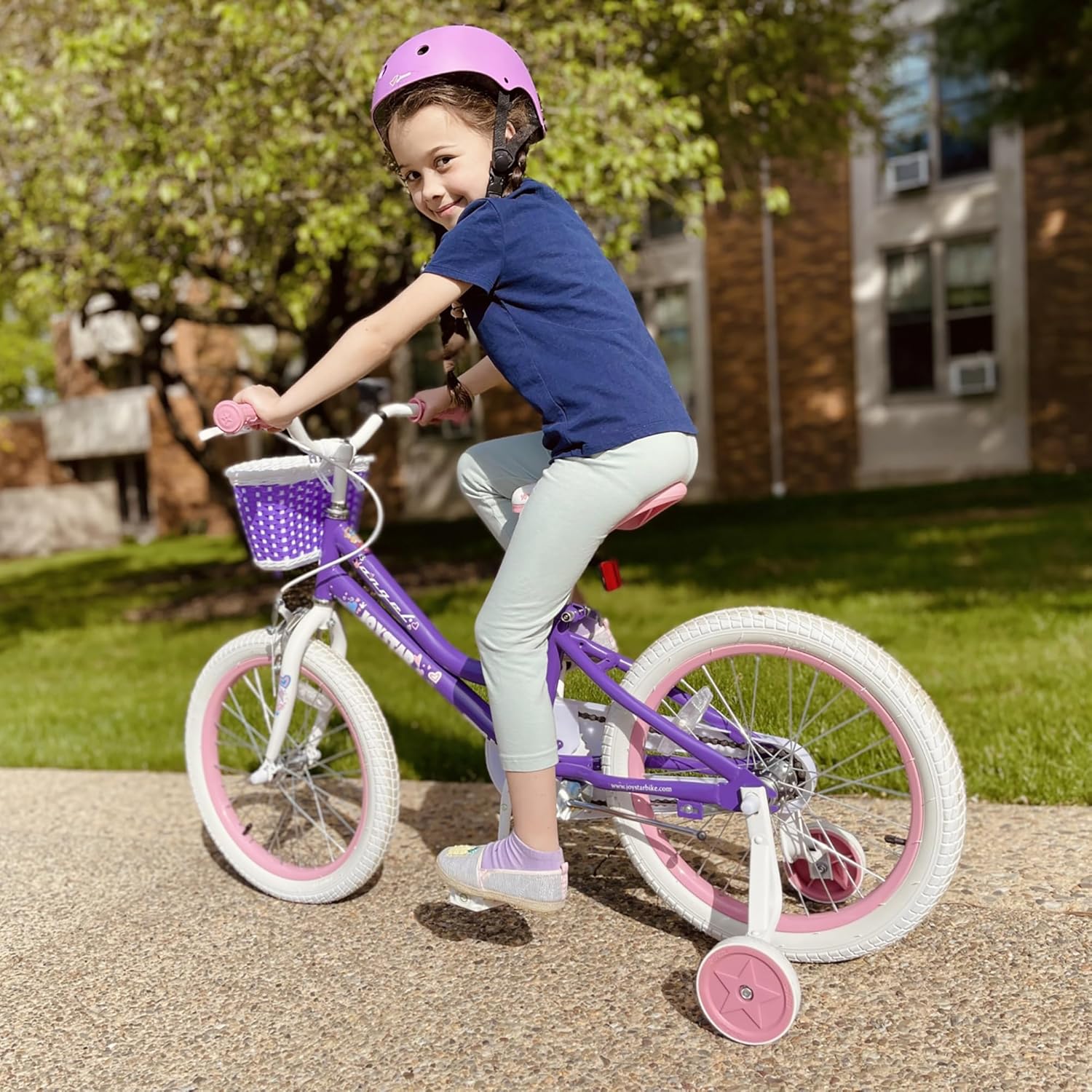 Thumbnail 3 de JOYSTAR Angel Girls Bike: Versatile Learn-to-Ride BMX-Style Bike for Toddlers and Kids