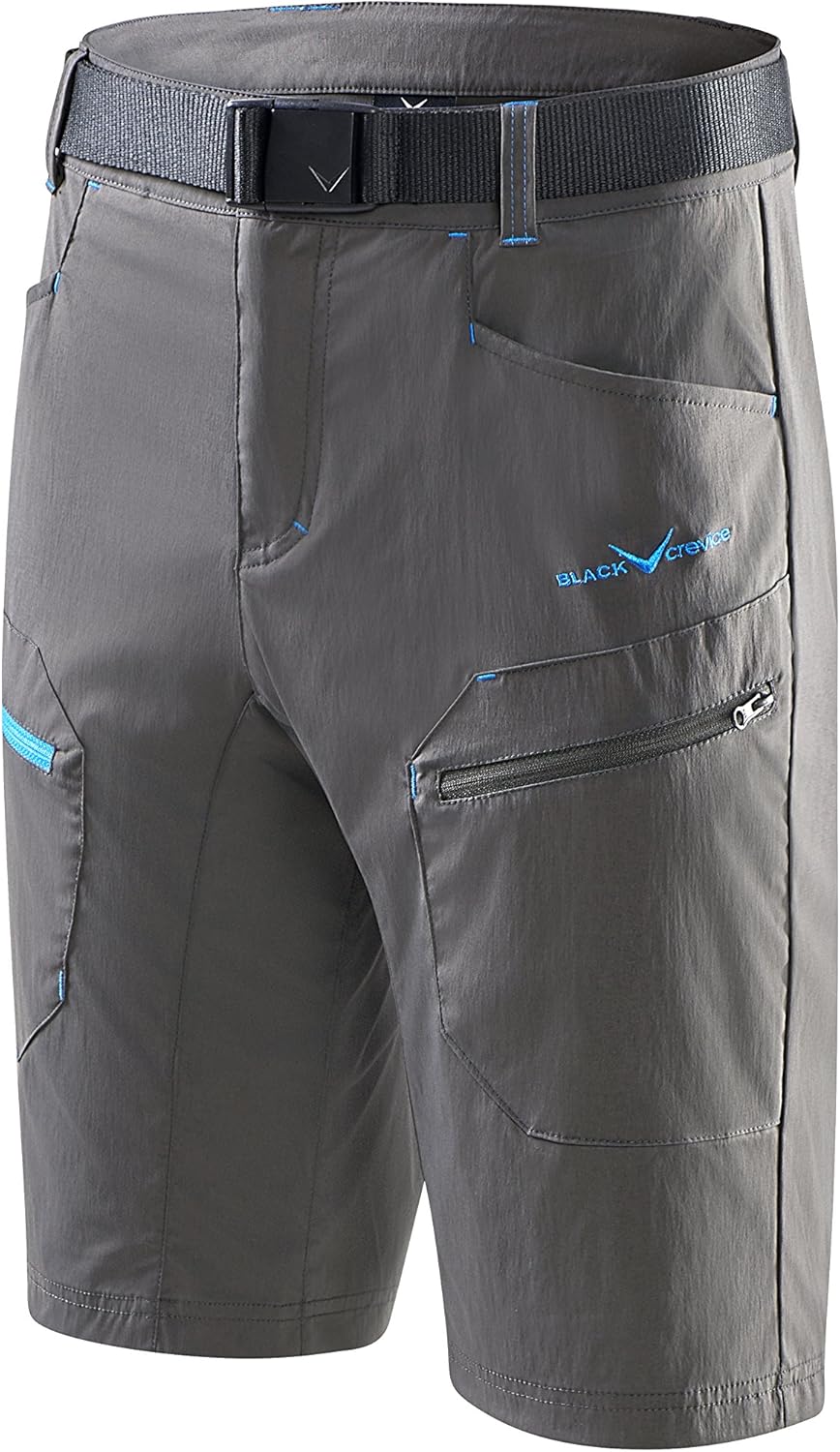 Detalle de Black Crevice: Pantaloncini da Trekking da Uomo