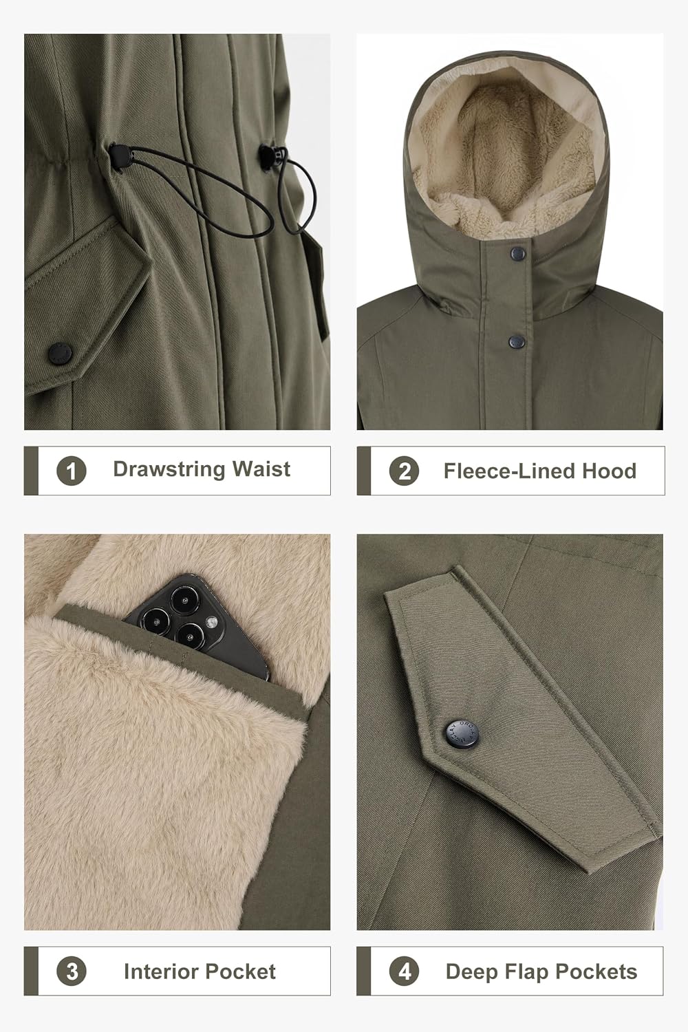 Thumbnail 3 de Orolay CHIIONE Winter Coat 1 Waterproof Women's Parka