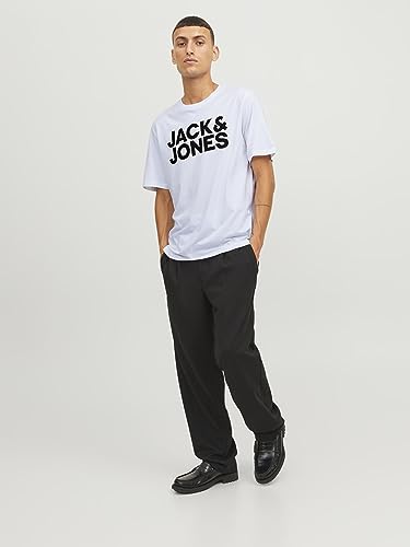 Detalle 2 de JACK & JONES Jjecorp Logo Tee Camiseta slim blanca L