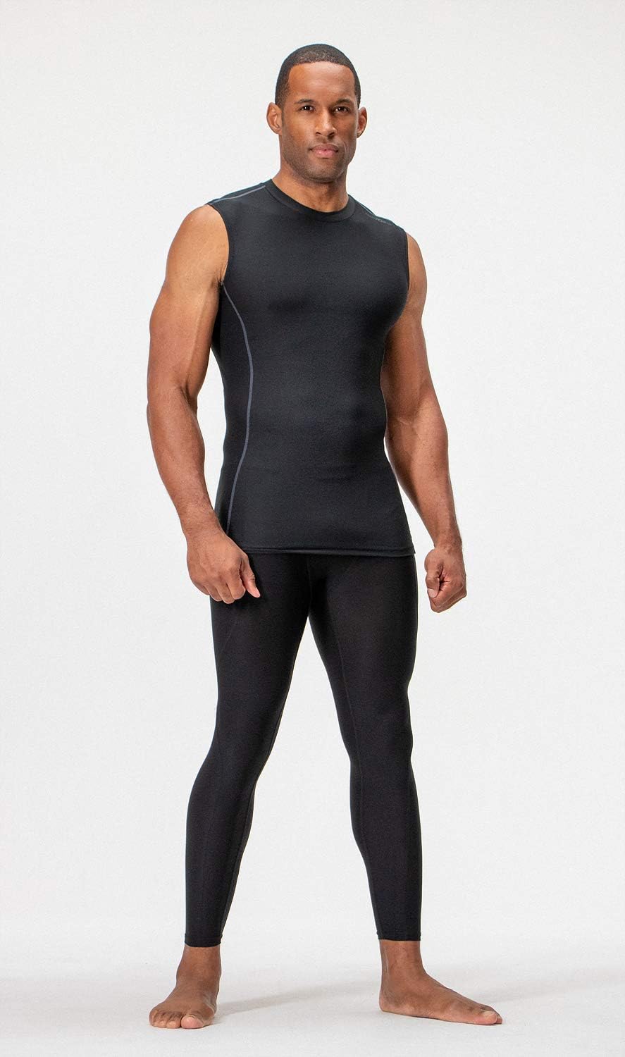 Thumbnail 4 de DEVOPS 3-Pack Compression Shirt Sleeveless