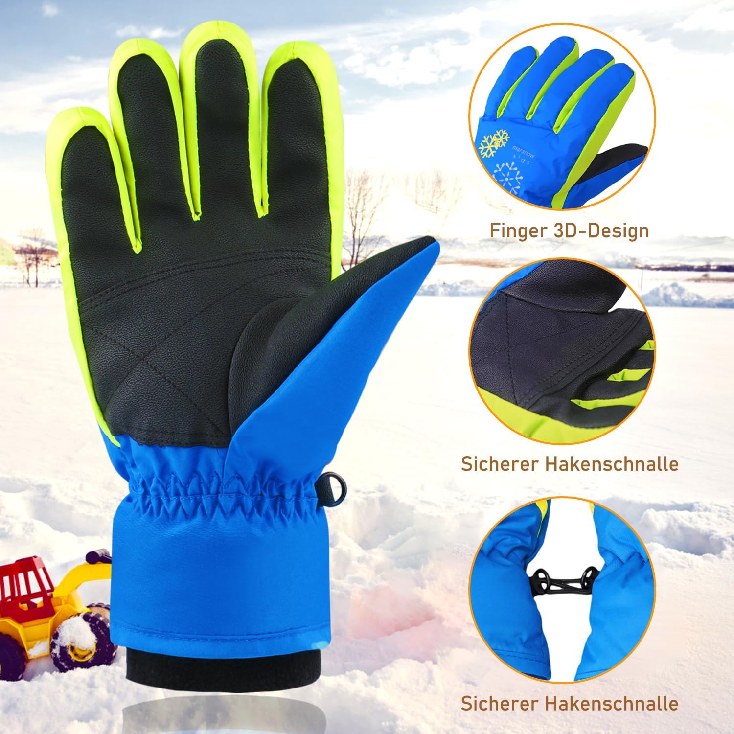 Thumbnail 5 de TBoonor Winterhandschuhe Kinder — wasserdicht und warm