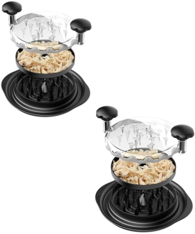 Detalle de Koackl SRQDGC Chicken Shredder, 10-Inch BPA-Free, 2-Pack