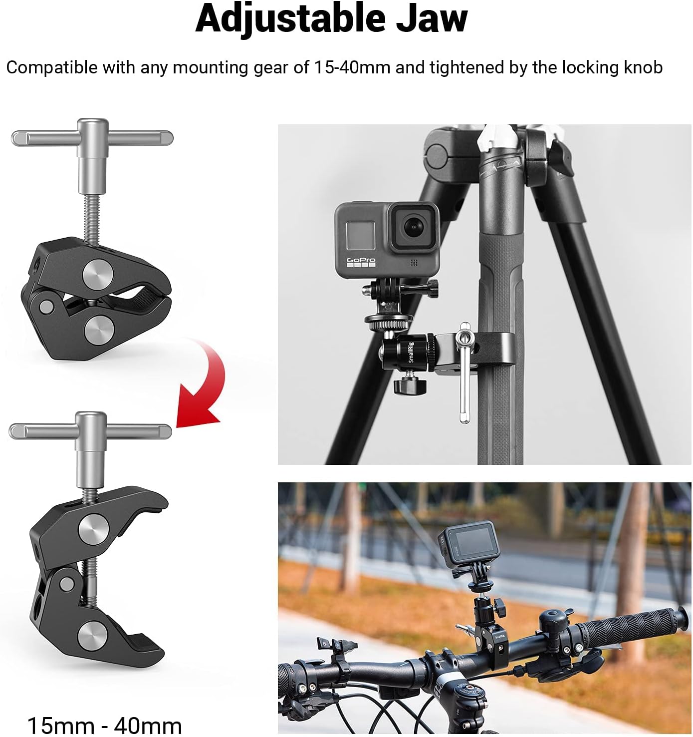 Thumbnail 1 de SMALLRIG 1124 Super Clamp 1,5 kg