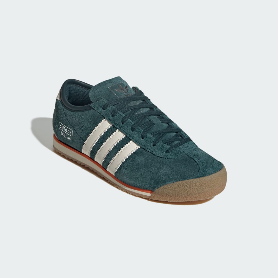 Detalle de Zapatilla Italia 70s Verde de Adidas
