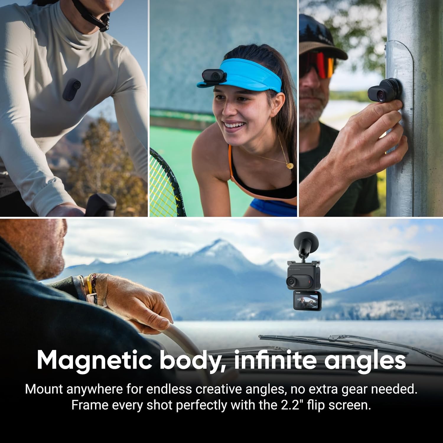 Thumbnail 3 de Insta360 GO 3S 128GB (4K) tiny hands-free vlogging camera with Action Pod and 140 min battery, black
