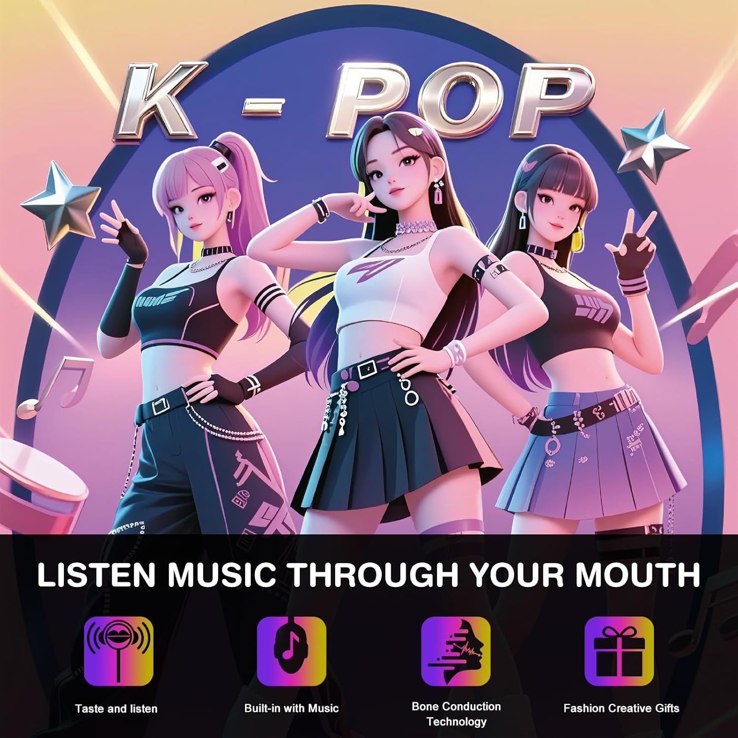 Detalle 1 de AMOS Lutscher Audio Lollipop 1x 🍬