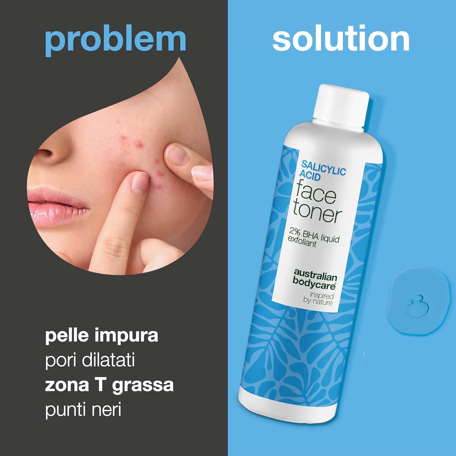 Detalle 2 de Tonico viso all’acido salicilico 2%