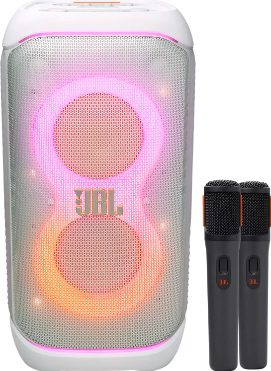 Thumbnail 31 de JBL Partybox 320 Weiß Mikrofonset 18 Stunden