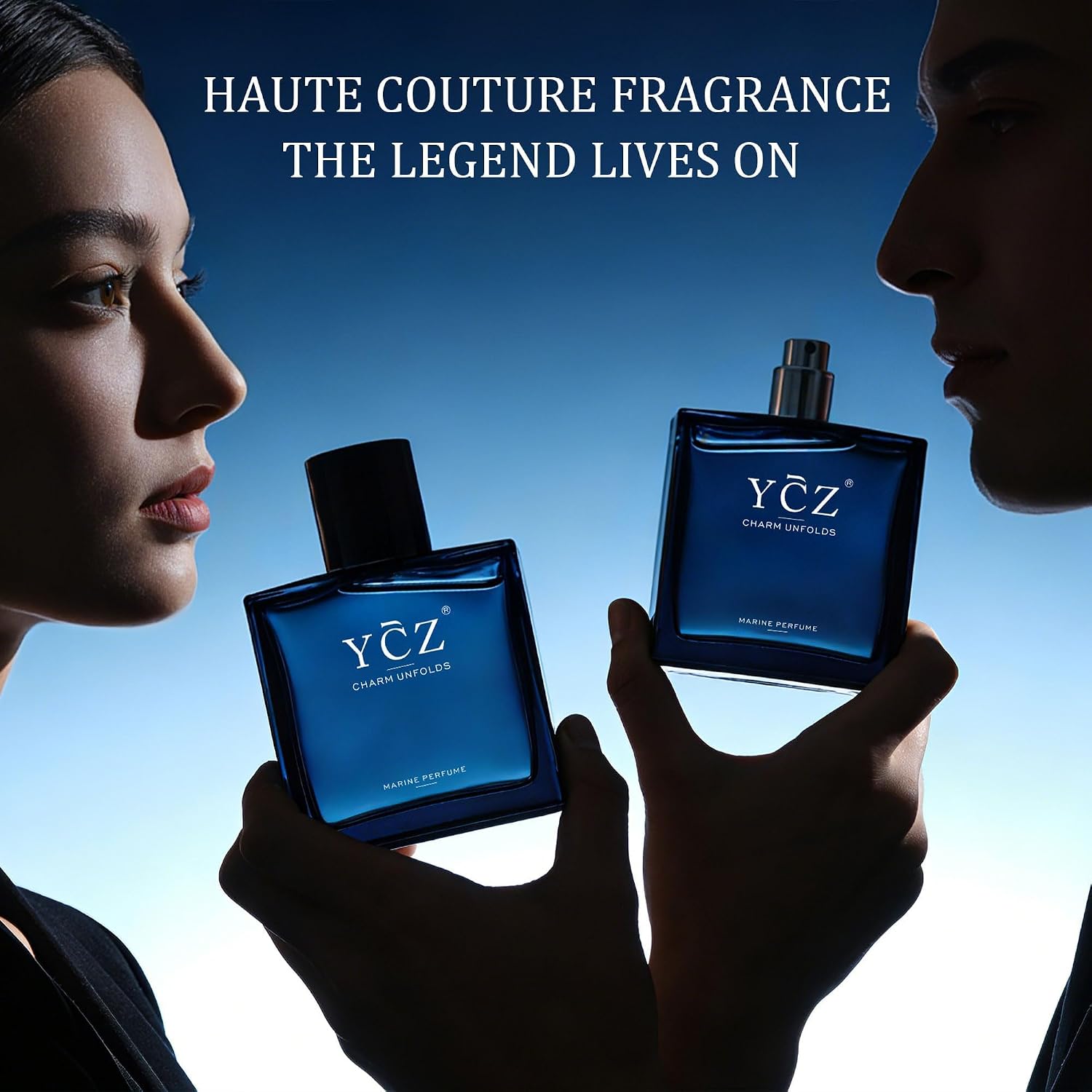 Detalle de Ycz Charm Marine Eau de Parfum (1.7 oz) – A Controlled, Layered Oriental Woody for Him