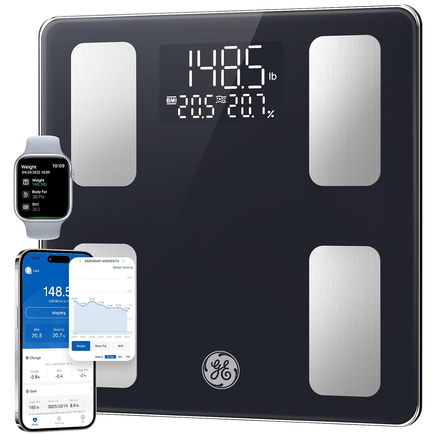 Detalle de GE Smart Scale, 400 lb Capacity