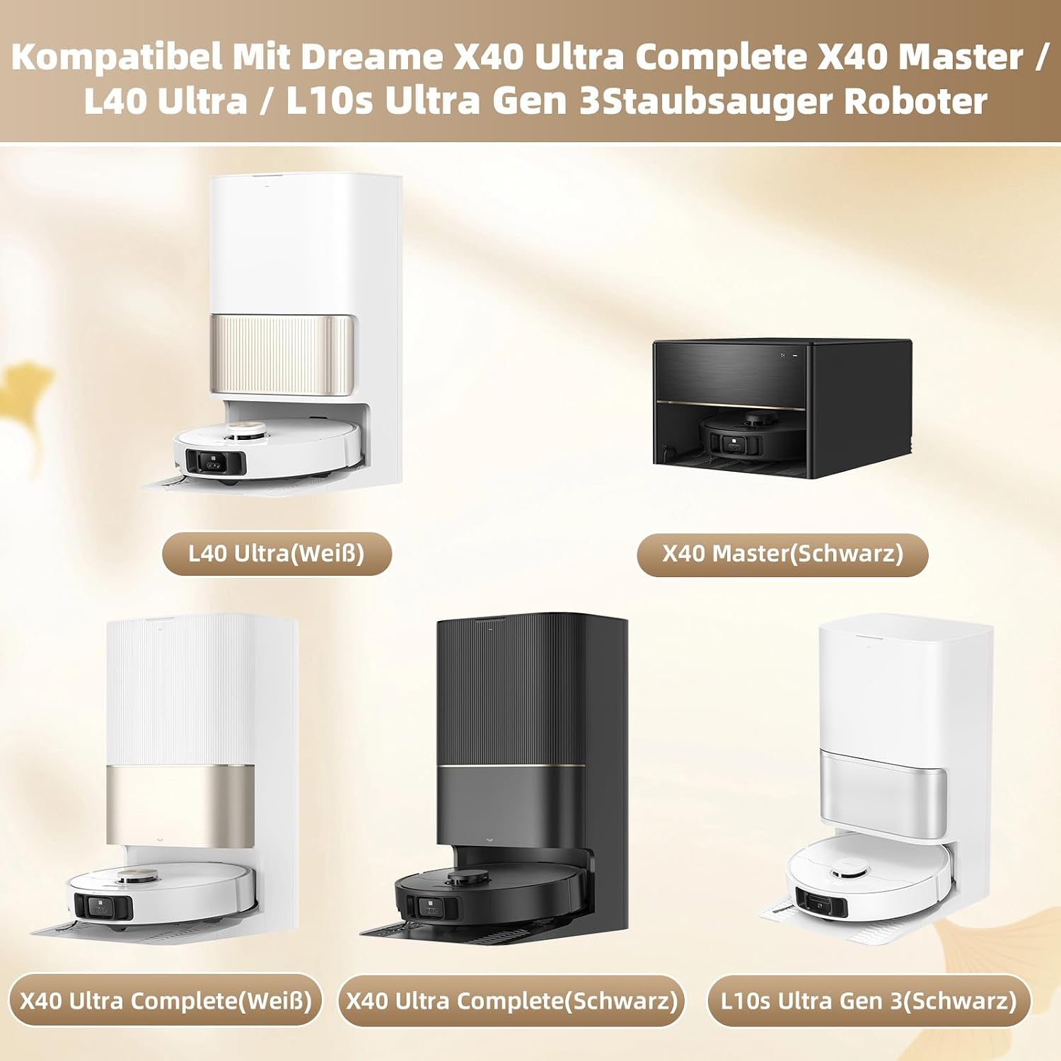 Thumbnail 1 de Dreame X40 Ultra Zubehör 20 Stück Set