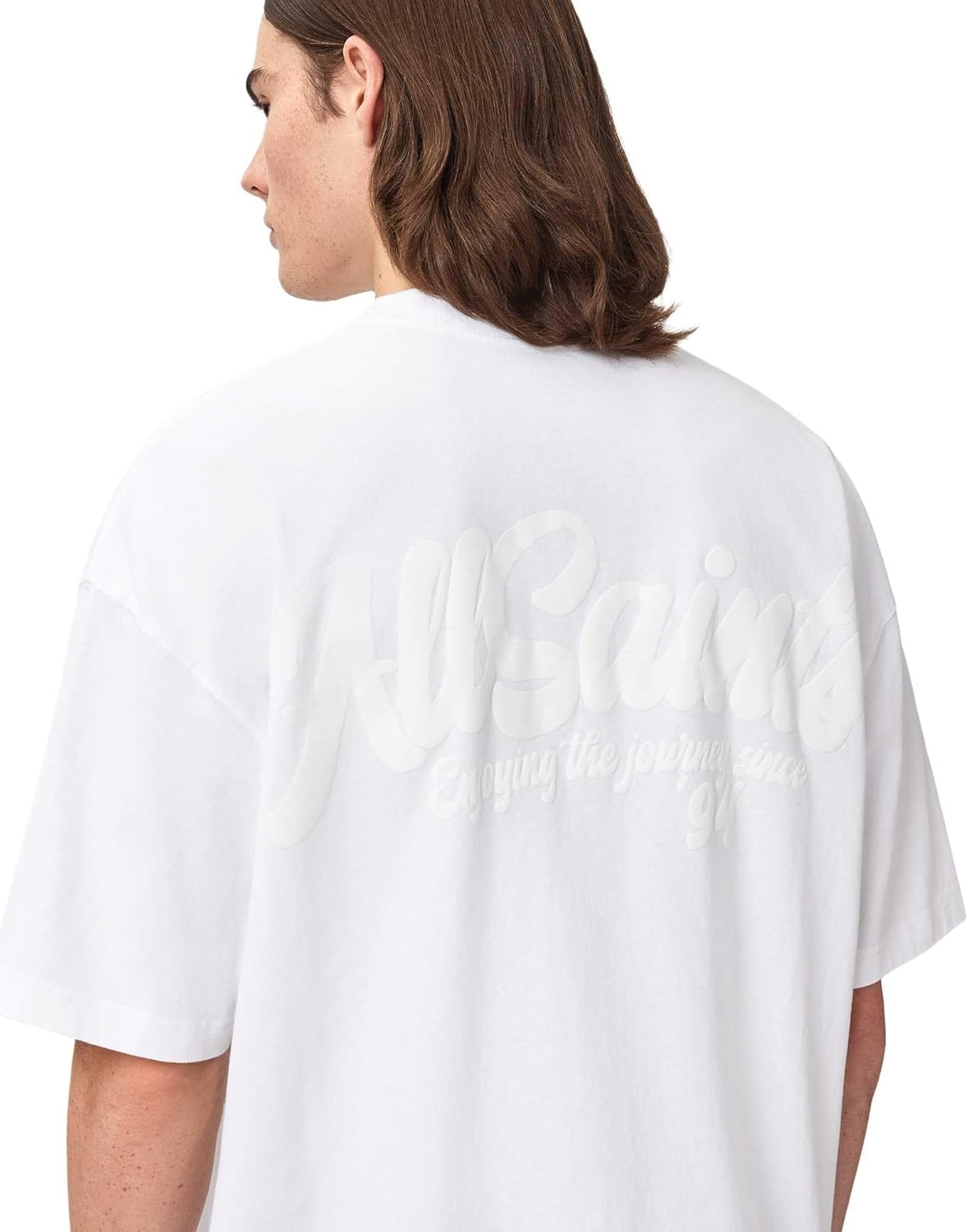 Thumbnail 5 de Allsaints Odyssey SS Crew T-Shirt Homme — T-shirt oversize à col rond