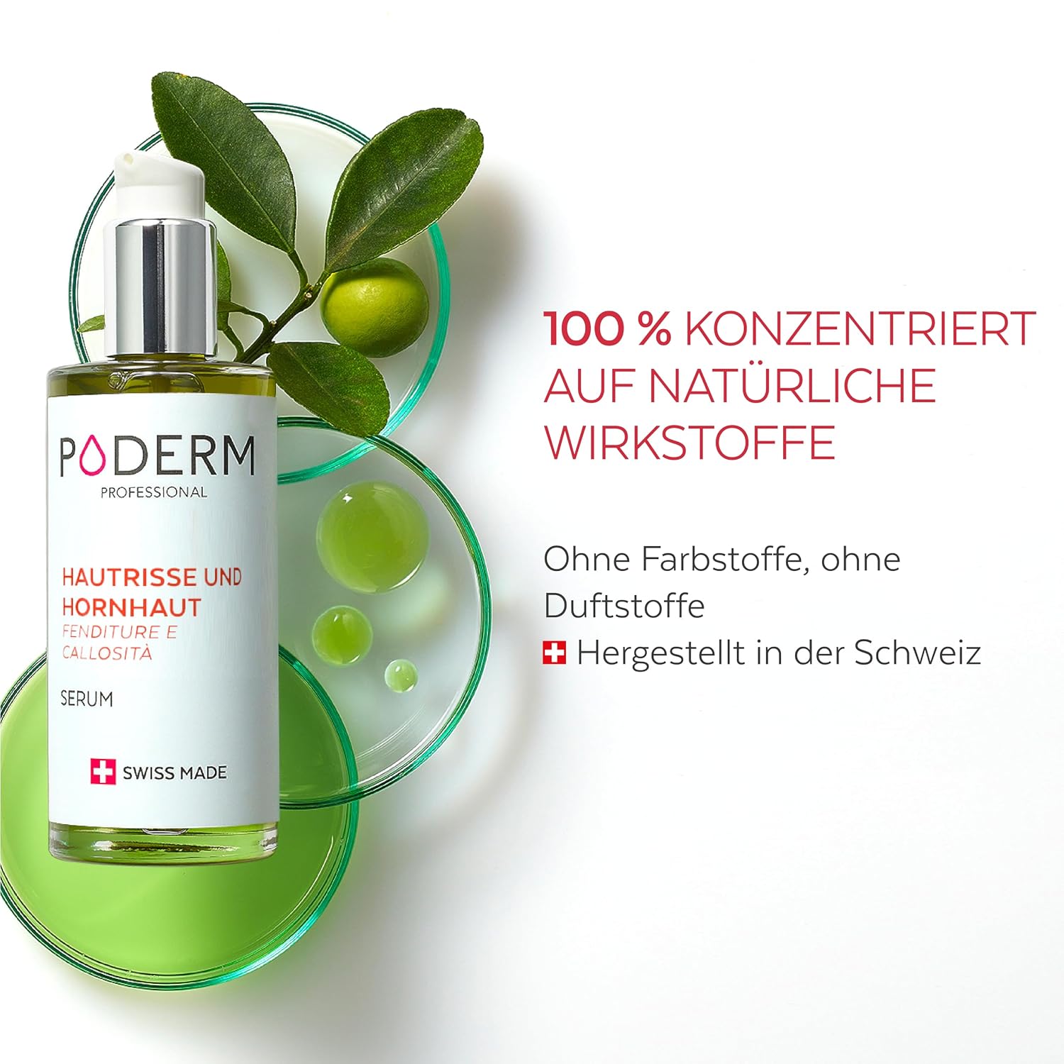 Detalle 2 de PODERM Hautrisse und Hornhaut 8H Nachtpflege