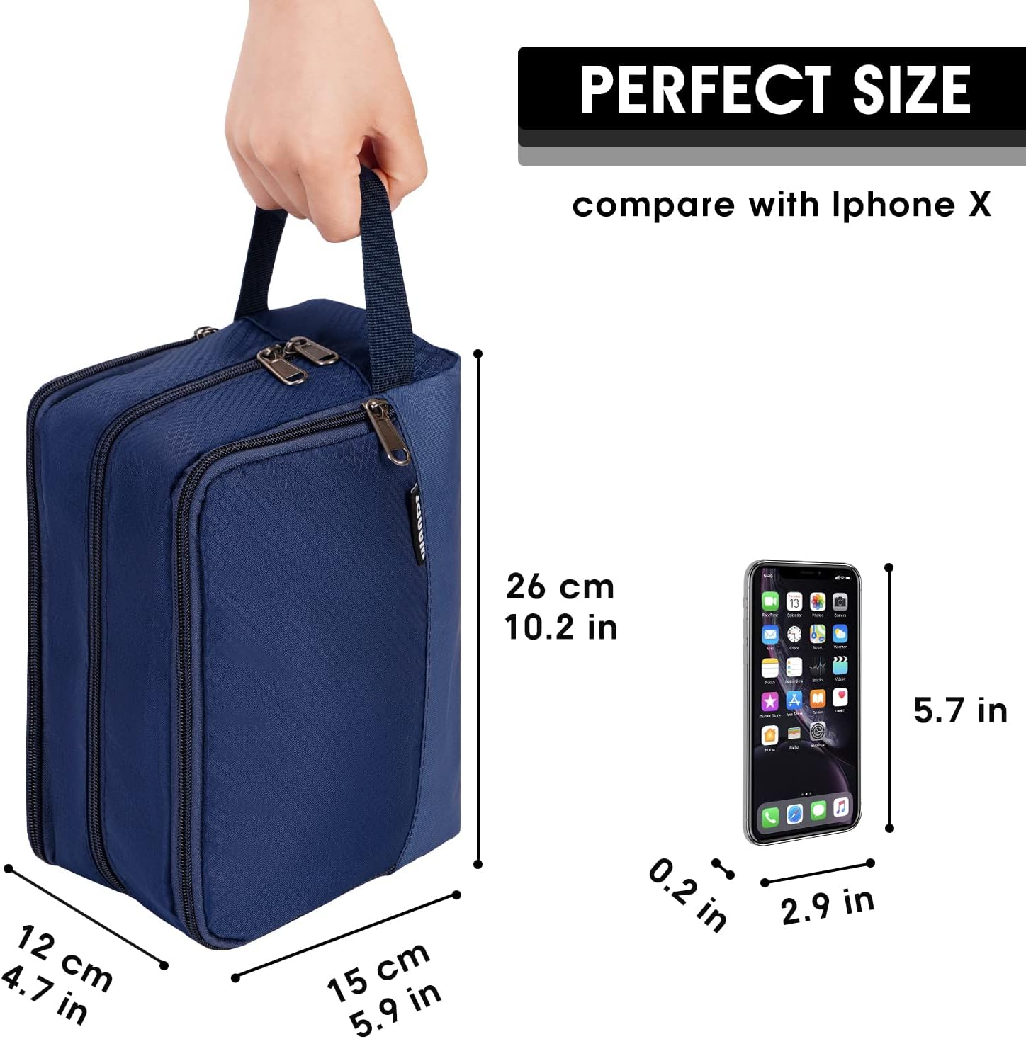 Detalle 1 de WANDF Toiletry Bag 107 g water-resistant