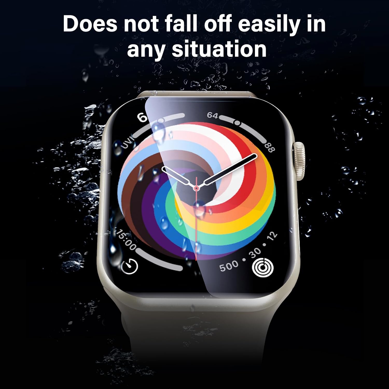 Thumbnail 6 de UniqueMe Apple Watch Screen Protector 44mm 2 Pack