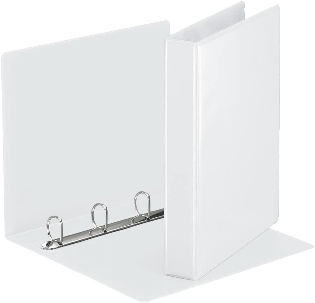 Detalle de Esselte Lot de 10 Classeurs à anneaux personnalisables, format A4, rouge, 30 mm, 4 anneaux