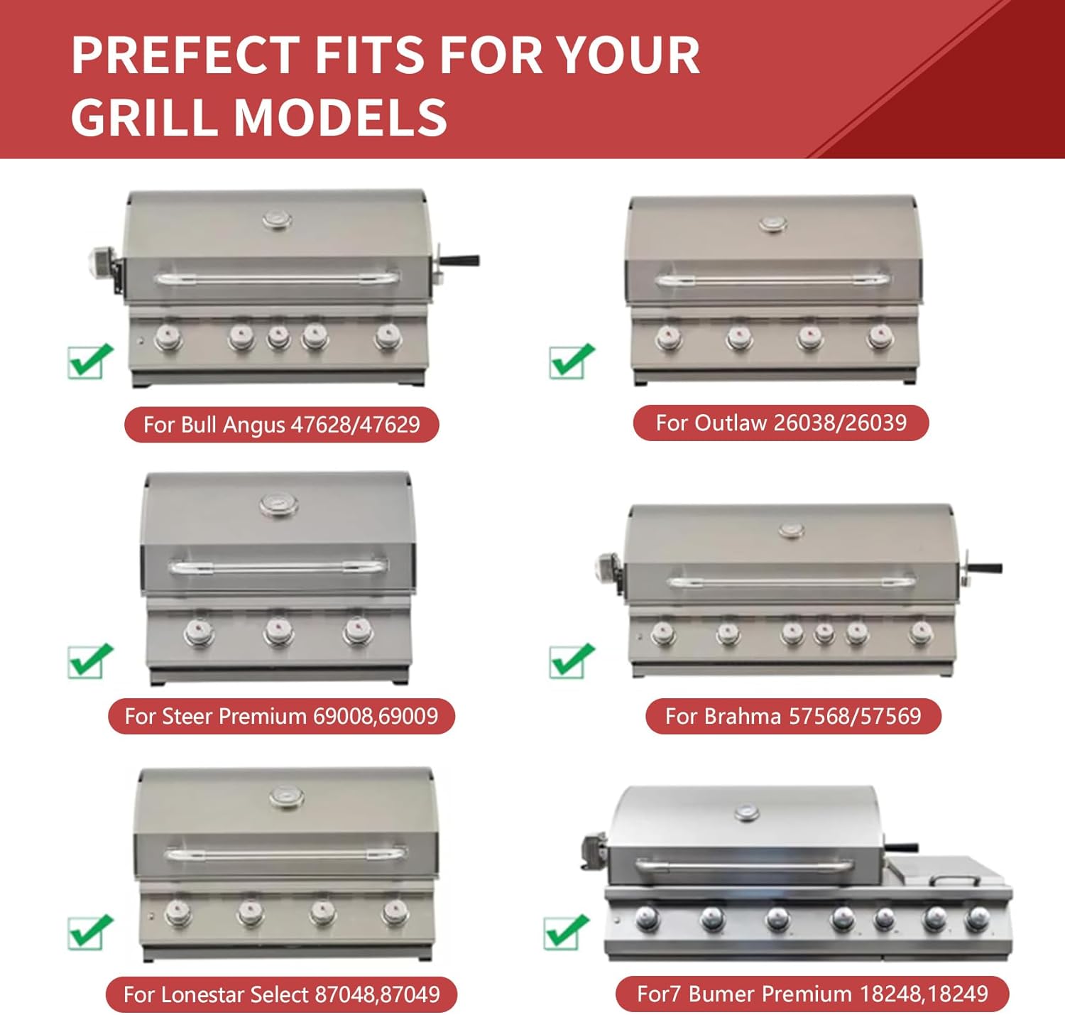 Thumbnail 2 de Bull 16631 Grill Heat Plates Shield 17" 🍖