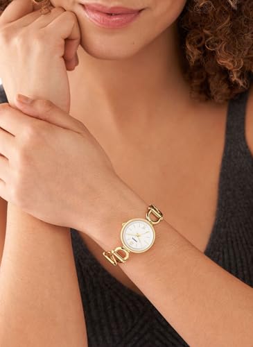 Thumbnail 3 de Fossil Carlie para Mujer: reloj de cuarzo con caja 30 mm y correa de acero dorado
