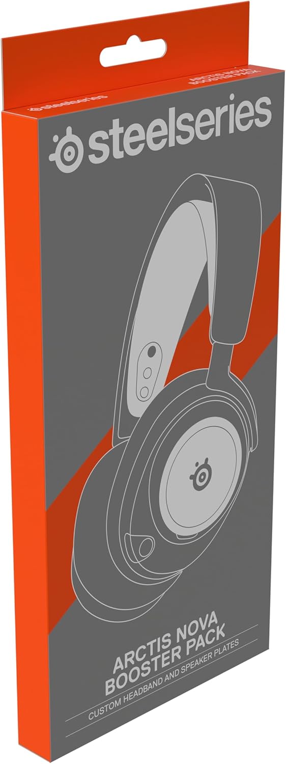 Thumbnail 4 de SteelSeries Arctis Nova Booster Pack Mint – Zweifarbige Nylon-Diadema & metallische Lautsprecherplatten als Zubehör