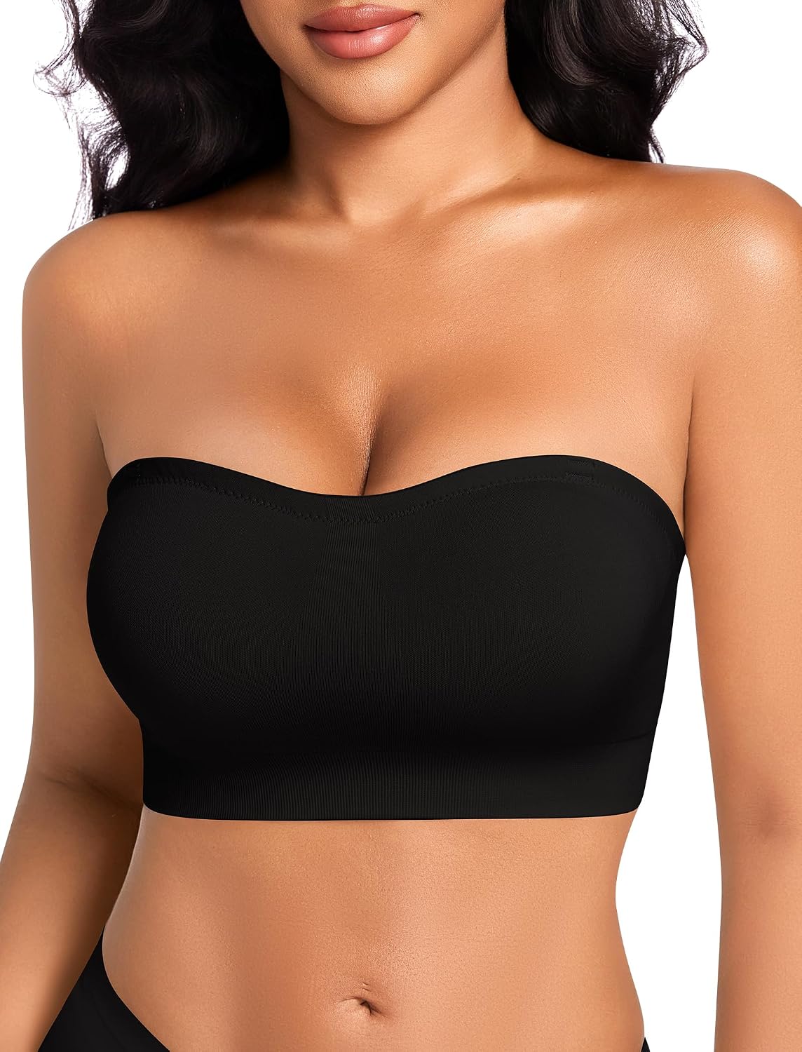 Thumbnail 6 de OOEU Trägerloser BH Damen without Bügel – Push-Up Bandeau, Nahtlos, Abnehmbaren Trägern