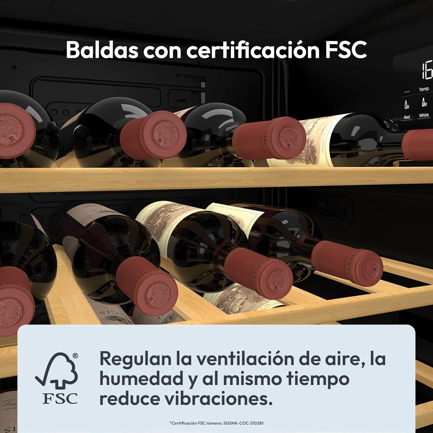 Thumbnail 5 de Candy DiVino CWC058 58 Botellas