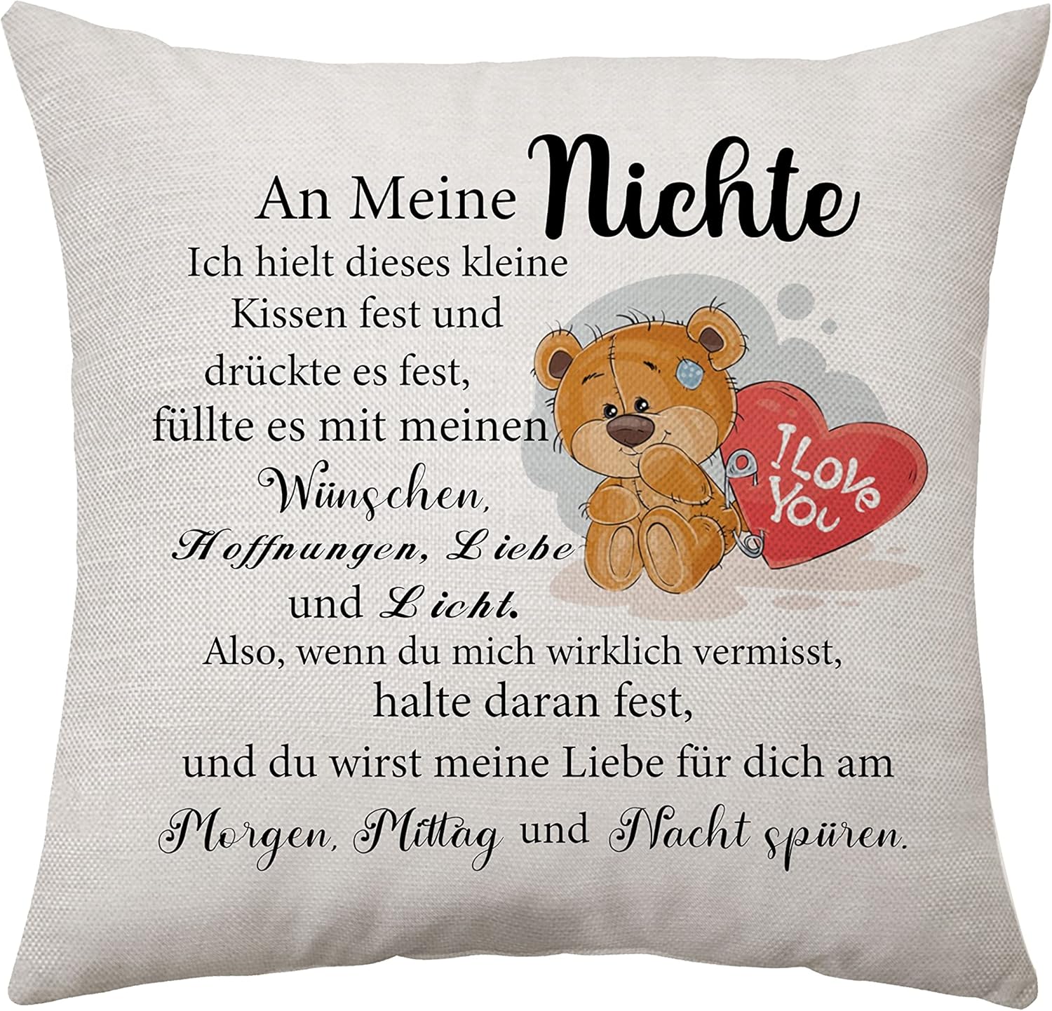 Thumbnail 4 de Enkel-Kissenbezug 45 x 45 cm zum Geburtstag