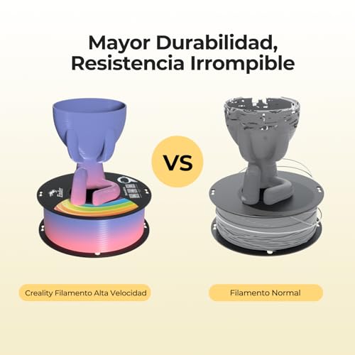 Detalle 2 de Creality Filamento PLA 1.75mm 1KG – Precisión y fiabilidad para impresión 3D