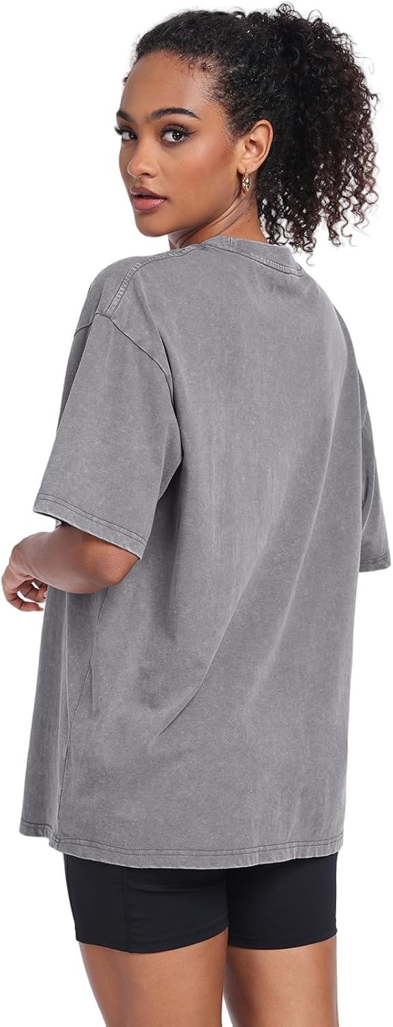Thumbnail 3 de Washed Vintage Oversized T-Shirt 1pc