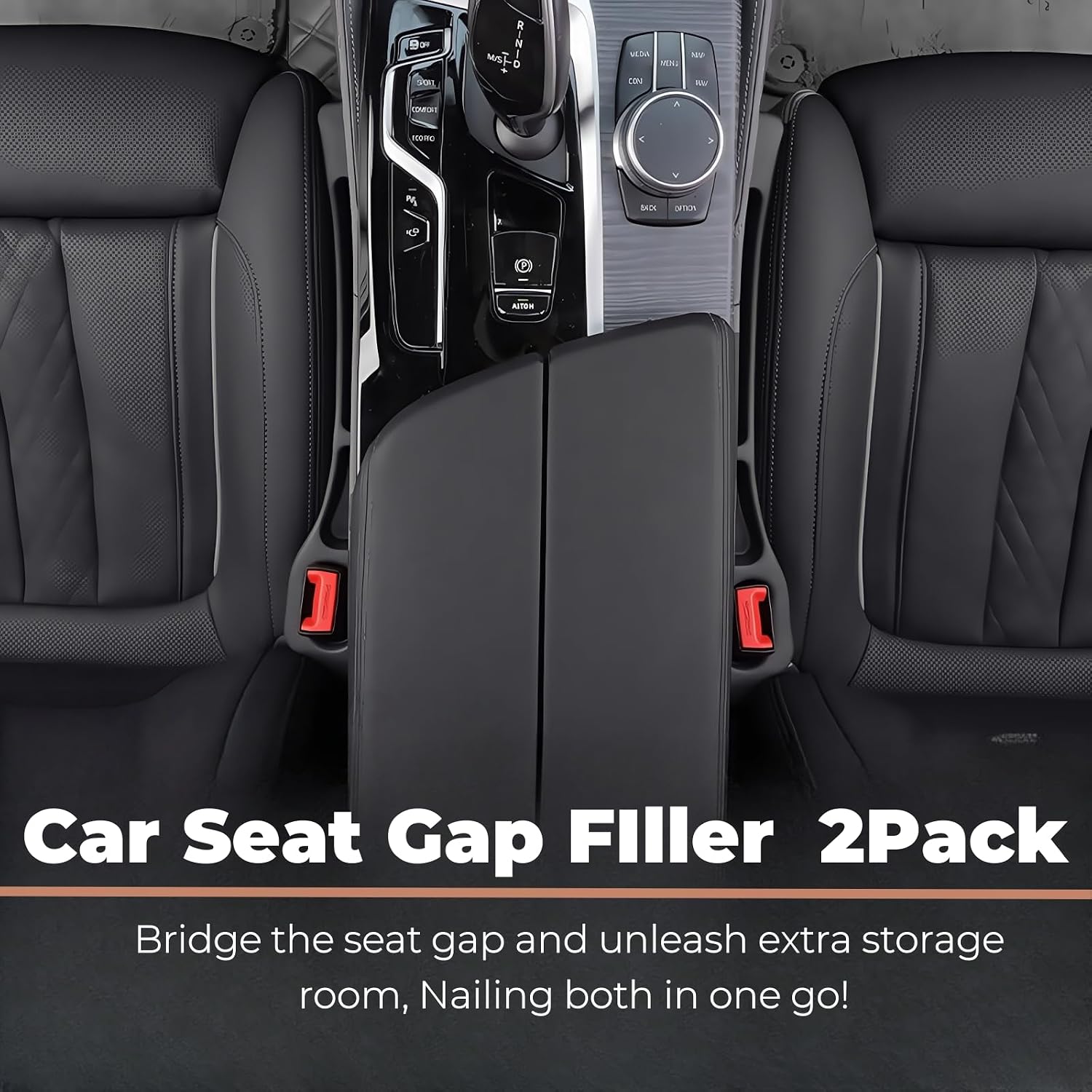 Detalle de Car Seat Gap Filler 2-Pack