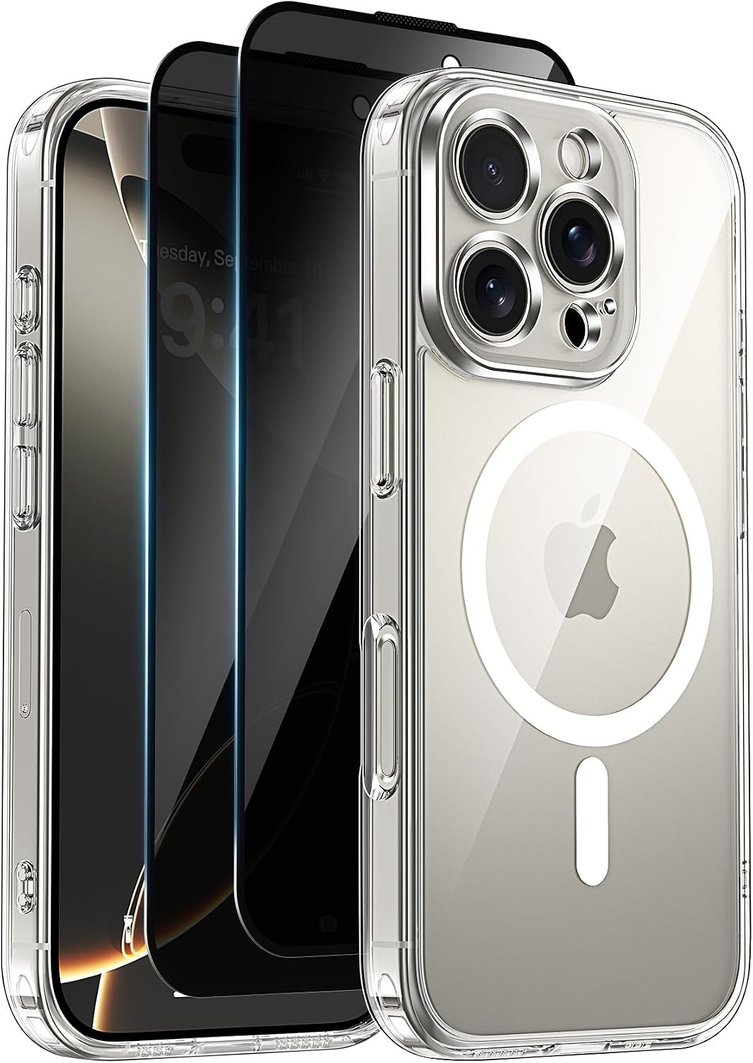 Detalle de Helssitot Coque magnétique iPhone 16 Pro 6,3 pouces