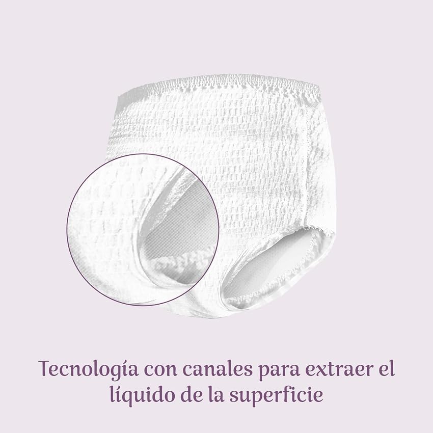 Thumbnail 5 de Amazon Basic Care Pantaletas Mujer Discreet L Plus 🌟 40 Lisos