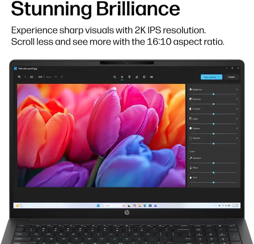 Detalle de HP OmniBook 3 16-inch touchscreen laptop